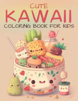 Cute Kawaii Coloring Book for Kids Review: Fun and Simple Coloring Book for Children!